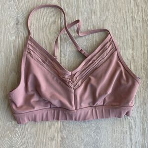 ALO Yoga rosewater bra sz S